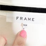frame denim Frame Blanc Balloon Sleeve Top Size Medium Photo 3