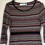 Anthropologie  Sparrow Fair Isle Striped Sweater Dress - Size: Small Photo 5