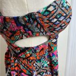 Material Girl Colorful Mini Dress Side Cut Outs Juniors Size Small Geometric Photo 1