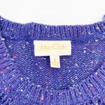 Modcloth  Impromptu Photoshoot Open Knit Sweater Purple Speckled Size Small Photo 6