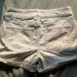 Lee White Mid Rise Shorts Photo 2