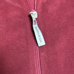 Woolrich Ruby Red Fleece Full Zip Vest XL Maroon Women’s Outdoors Hiking Pockets Photo 3