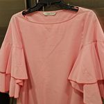 ZARA 💕💕 Ruffle Sleeve Mini Dress ~ Pink Large Photo 12