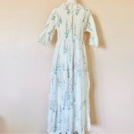 Jessakae White Lavender & Green Floral Smocked Tiered Dress. Size XL Photo 7