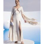Cult Gaia 100% silk Shaine Gown in Quartz NEW Photo 2