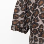 Nanushka. Johanna Leopard Print Twist Mini Dress Brown Size XS Photo 5