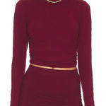 Bobi  Revolve Cropped Shirred Turtleneck Top NWT Size‎ Medium Photo 0