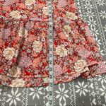 W5  Short Sleeve Floral Babydoll‎ Top Size Medium Photo 5