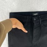 EXPRESS Skinny High Rise Hyper Stretch Jeans Womens 6R Black Dark Wash Denim Photo 2