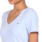 Tommy Hilfiger V Neck Tee BLUE Large NWT Photo 2