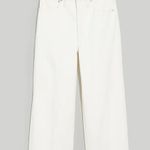 Madewell sz T30 The Tall Perfect Vintage Wide-Leg Crop Jean $128 Photo 1