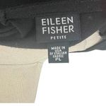 Eileen Fisher Vintage Viscose Linen Blend Midi Maxi Dress Keyhole PL Petite Photo 8