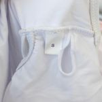 Womens Swimsuit Size S White One Piece Cutout Ring Strap Y2K Hot Girl Summer Photo 3