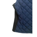 Andrew Marc  Blue Sleeveless Full Zip Quilted Vest Size Medium Photo 3