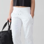 Lululemon Rare Dance Studio Pant III *Lined 32” White Rare Vintage Edition NWT Photo 0