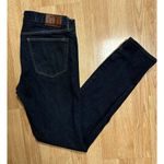 Madewell Low Rise Womens Blue Jeans Size 28 x 32 Dark Blue Wash Denim Skinny Photo 3