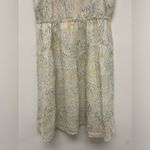 Broadway & Broome Yellow Petals Floral Print Mini Summer Dress SZ S Photo 3