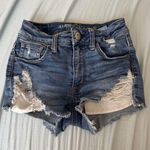 American Eagle  Outfitters Women's Blue Denim Shorts Photo 0