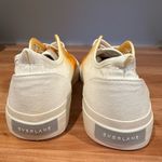 Everlane The Forever Sneaker Gold Dip-Dye White Canvas Women Size 8 Photo 7