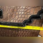 Kate Landry  Brown  Croc Embossed Crossbody Photo 2