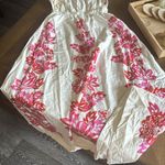 Farm Rio  Flowerful Birds Plunge Cotton Sundress, Size Large, $265 Photo 13