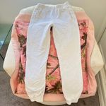 John Galt pacsun white cuffed rosa sweatpants / joggers Photo 1