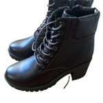 Top Moda  Dark Brown Combat Boots Photo 1