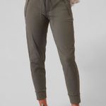 Athleta Trekkie North Olive Green Joggers Pants New with Tag W1290 Sz 12 Photo 0