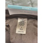 Maurice's NWT M Jeans by   Mid Rise Slim Straight Ankle Jean 4 Reg Brown stretch Photo 5