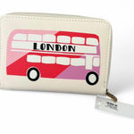 NWT Accessorize Women's White and Cream Wallet London Preppy Europe Travel‎ Photo 0