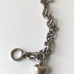 Juicy Couture Crystal Heart Charm Toggle Bracelet Photo 8