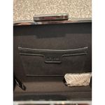 Nasty Gal Womens Charcoal Vegan Faux Leather Power Grid Studded Crossbody Bag Photo 7