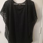 Jordan Taylor  Batwing Black Swimsuit Cover O/S Vacation Resortwear Bohemian Goth Photo 0