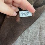 Charming Charlie  women's brown floral butterfly‎ lightweight sheer fashion scarf Photo 3