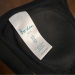 Boden Black Bikini Top Halter Tie Strap Back Clasp Built In Lining US 4 Photo 4