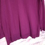 Torrid  LACE INSET SWEATER DARK PURPLE BLACK 2 Photo 8