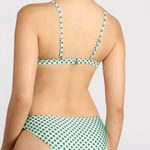 California Sunshine  Mint 2 Piece Bikini Polka Dots Size Large Ruffles Photo 10