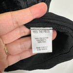 Feel the Piece Feel the Peace Velour Terre Jacobs Sleeveless Black Shirt Silk Blend Size M/L Photo 6