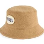 Gucci Felted Wool Bucket Hat with Patch Unisex Style Size XL Photo 0