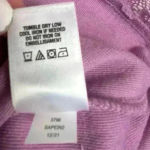 Aeropostale  Women's Smocked Strapless Short Dress Purple Size S Photo 4