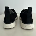 Via Spiga Shoes Womens 9 Black Suede Leather Slip On Sneaker Minimalist EU39 Photo 7