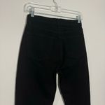 Reformation NWT  Julia High Rise‎ Cigarette Jean In Black Ripped Knee Size 24 Photo 6