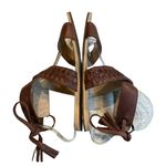 Koolaburra Alexa Leather Tassle Boho Braided Gladiator Sandal Size 7 Photo 7