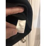 J.Jill New Womens Large Petite Stitched Jersey Knit Sweatshirt Dress Black Photo 3