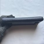 None Long Textured Wallet Navy Blue GUC Photo 14