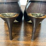 Michael Kors  Women's Peep Toe 4" Stiletto Heel Ankle Boots Brown Size 9M Photo 8