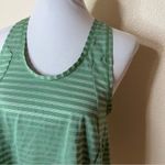 Zyia  Active green striped flowy tank top MEDIUM Photo 1