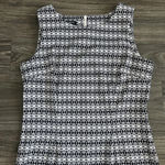 Mario Serrani Italy Sleeveless Geometric Shift Dress Size‎ 6 Photo 1