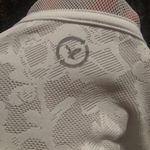 American Apparel American Eagle workout mesh white peplum tank Photo 4