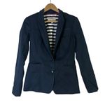 Banana Republic  Single-Breasted Blazer Womens 4 Black Single Breasted Corpcore Photo 1